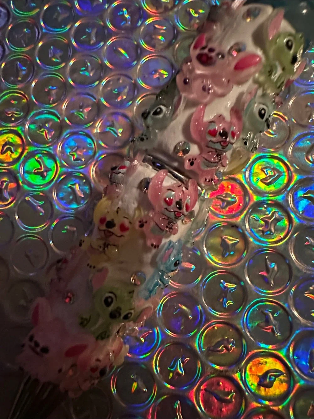 Handmade Stitch Character-Embellished Pen